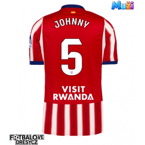 Atletico Madrid Johnny Cardoso #5 Domácí Dres 2026-27 Krátký Rukáv Atletico Madrid Johnny Cardoso #5 Domácí Dres 2026-27 Krátký Rukáv